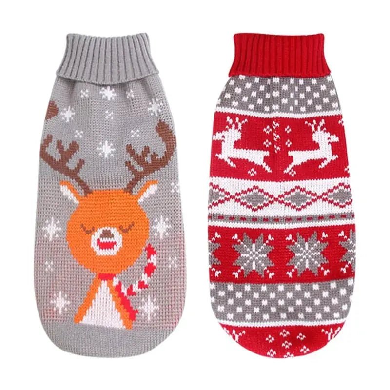 Christmas Pet Sweater - Paws & Palettes