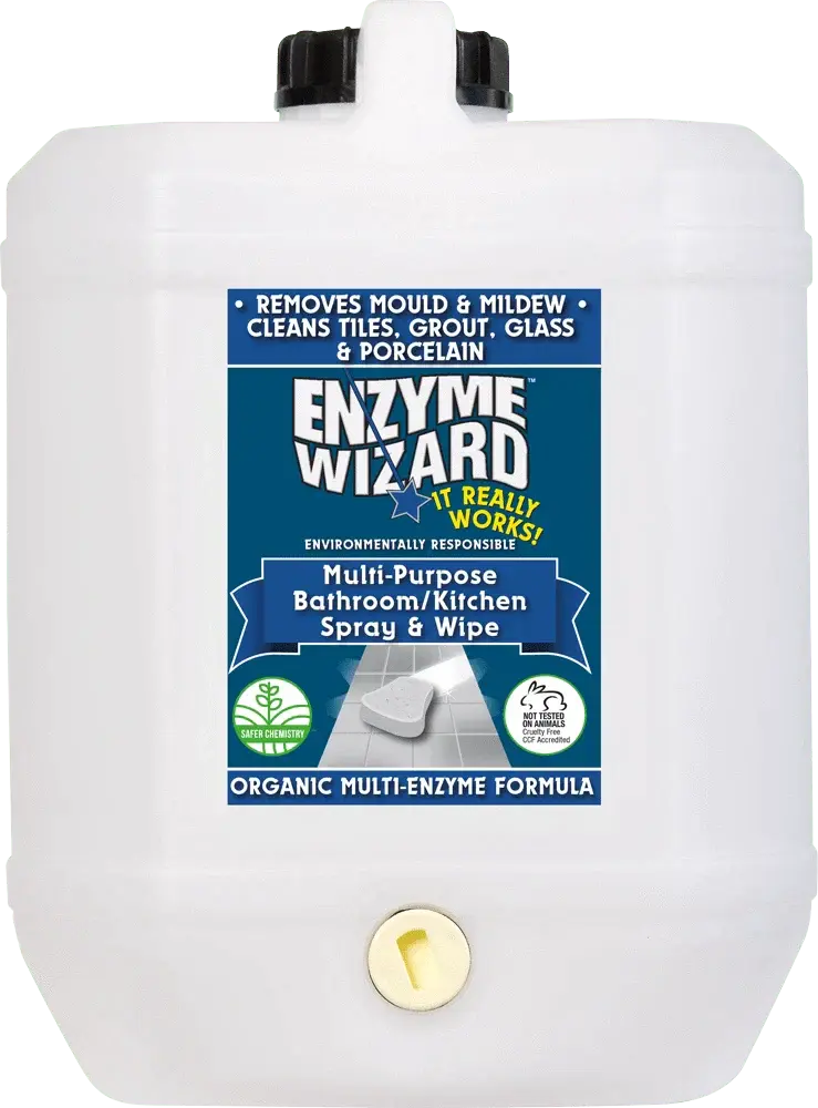 Enzyme Wizard – Multi-Purpose Bathroom / Kitchen Spray & Wipe - Paws & Palettes