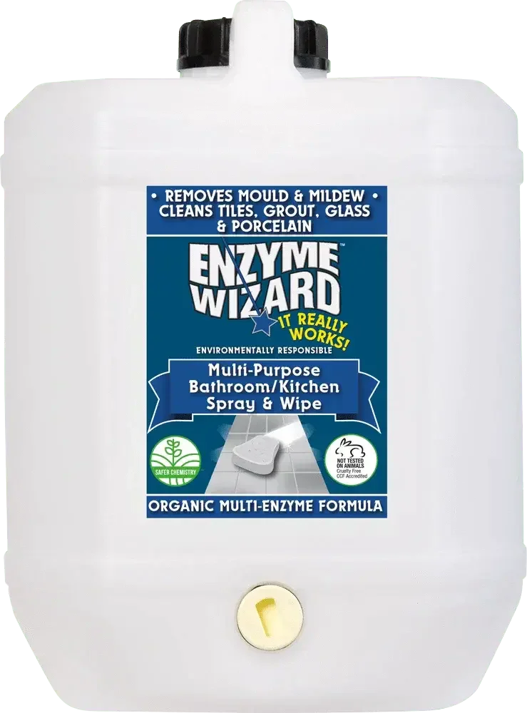 Enzyme Wizard – Multi-Purpose Bathroom / Kitchen Spray & Wipe Agline
