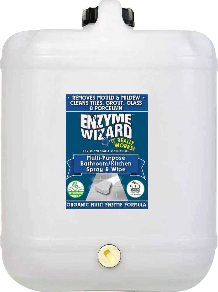 Enzyme Wizard – Multi-Purpose Bathroom / Kitchen Spray & Wipe - Paws & Palettes