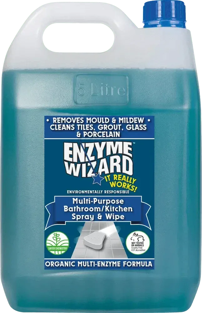 Enzyme Wizard – Multi-Purpose Bathroom / Kitchen Spray & Wipe Agline