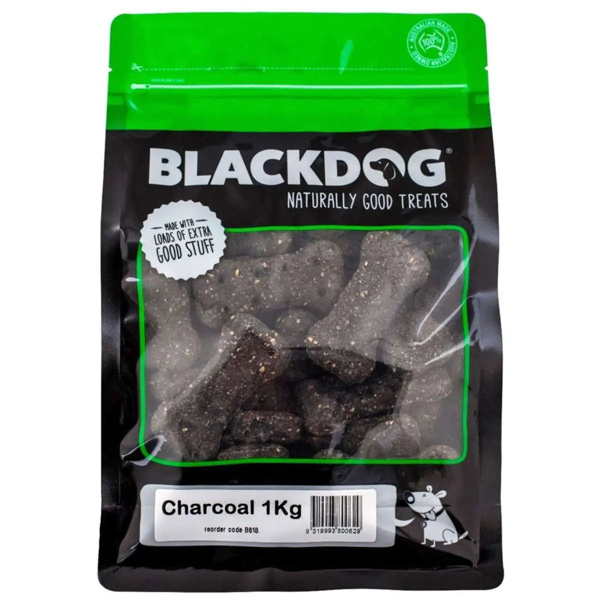 Black Dog – Oven Baked Biscuits – 1kg - Paws & Palettes