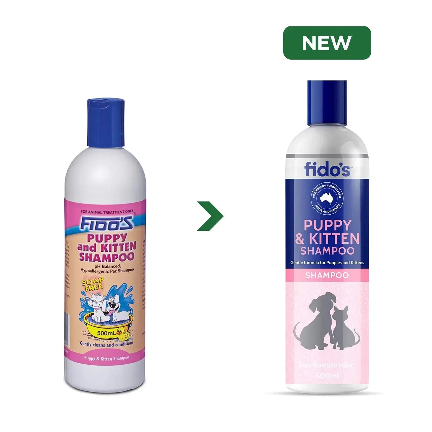 Fido’s – Puppy & Kitten Shampoo Agline
