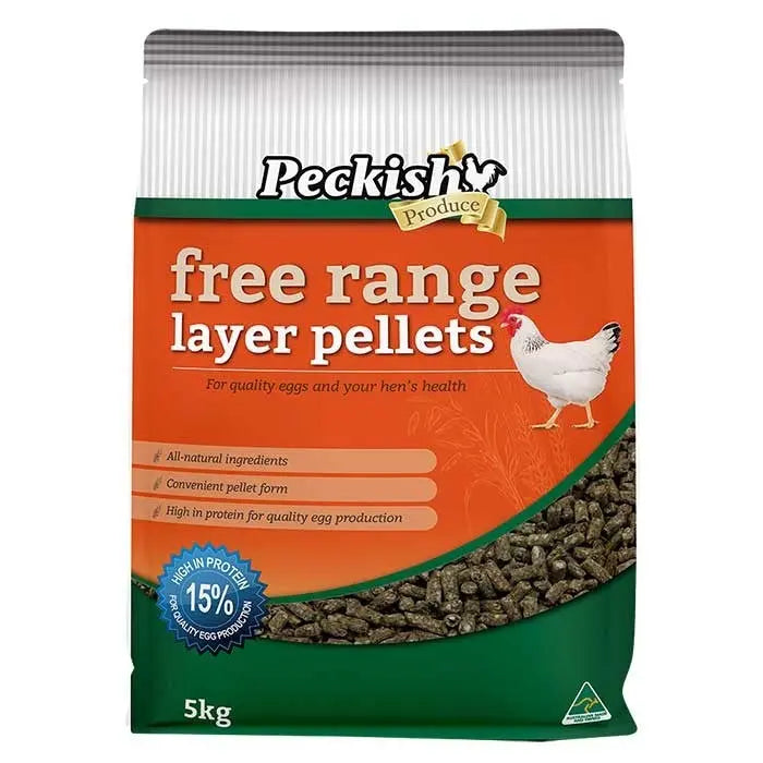 Peckish – Free Range Layer Pellet - Paws & Palettes