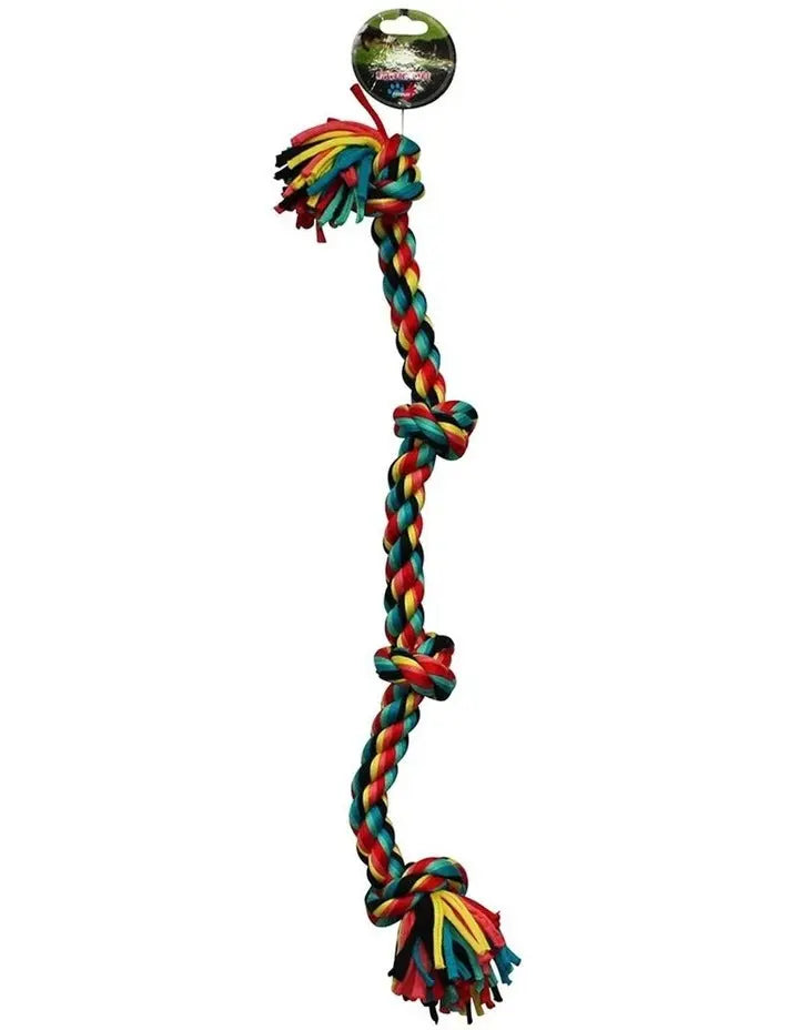 Paw Play Stretch Rope 4 Knot - Paws & Palettes