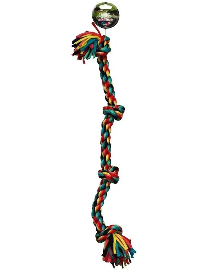 Paw Play Stretch Rope 4 Knot Agline