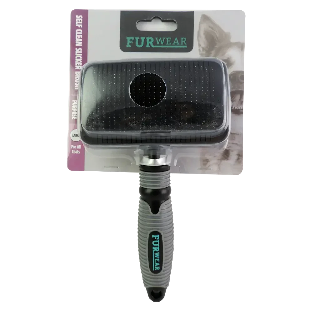 Furwear – Specific Purpose – Self Clean Slicker Brush Agline
