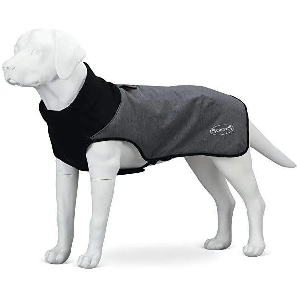 Scruffs – Thermal Dog Coat – Cajun Grey - Paws & Palettes