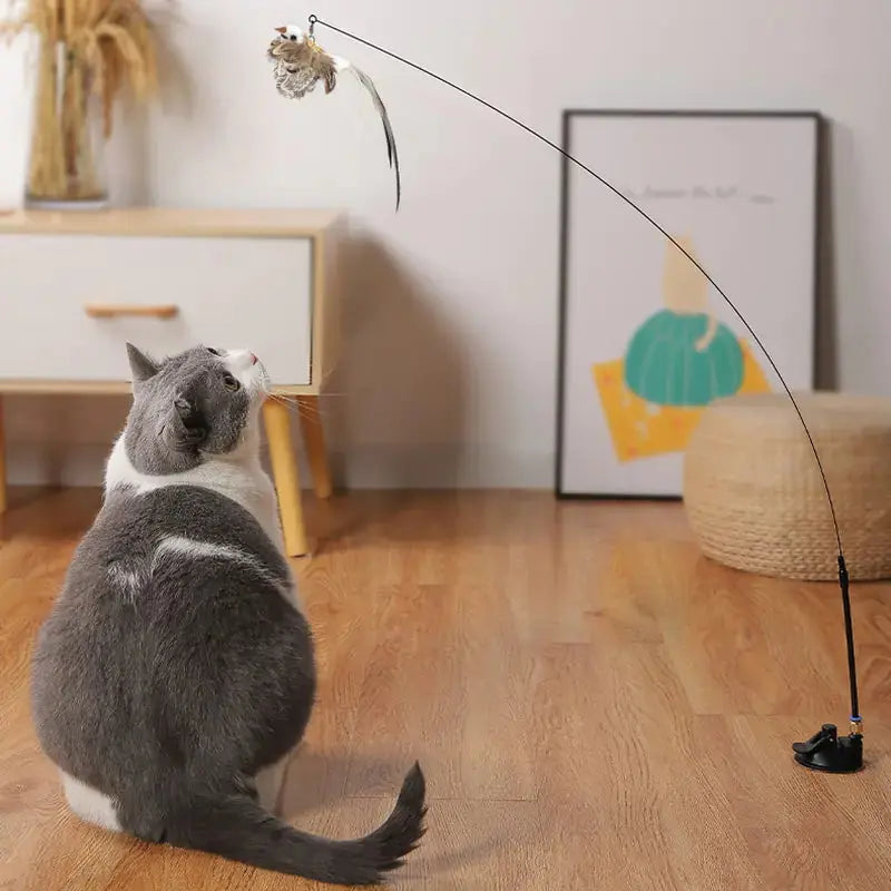 Simulation Bird Interactive Cat Toy - Paws & Palettes