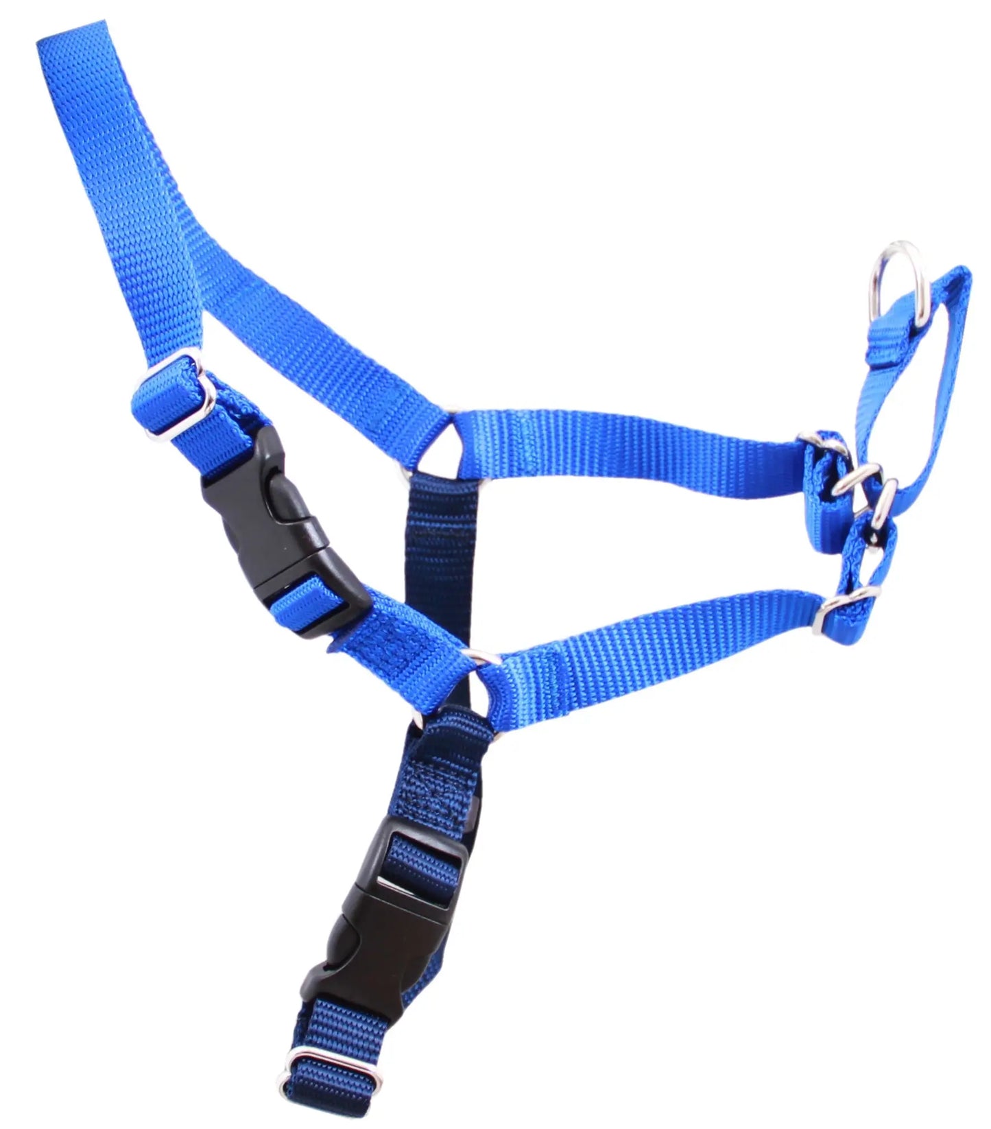 Beau Pets – Gentle Leader – Harness – with Front Leader Attachment – Blue - Paws & Palettes