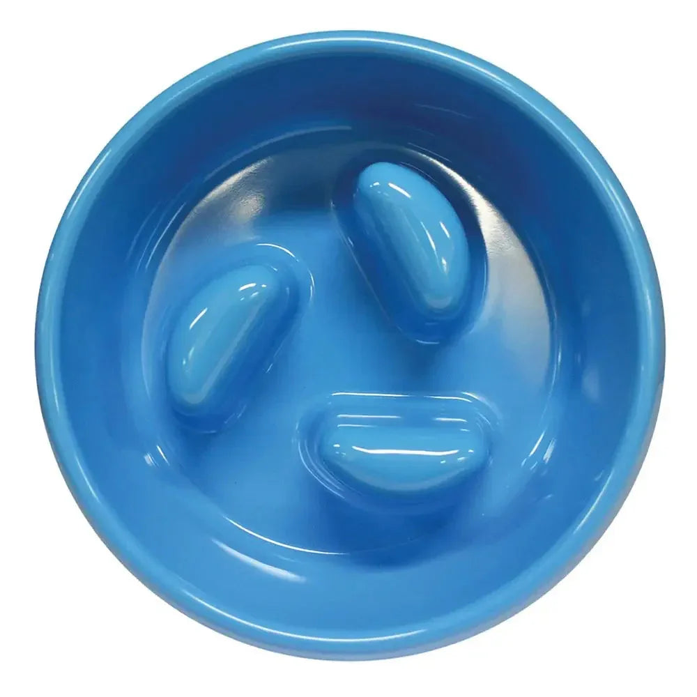 Scream – Round Slow Down Pillar Bowl – Loud Blue Agline