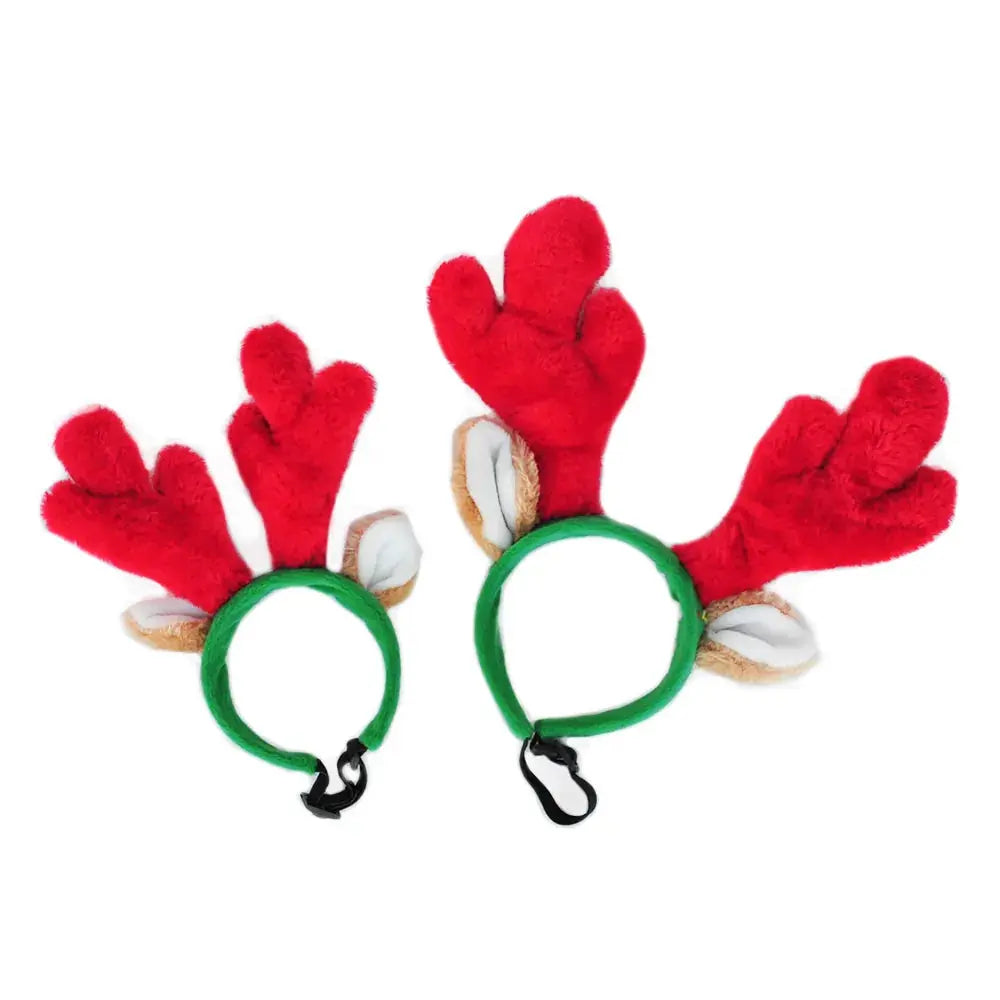 Zippy Paws – Christmas Antlers Headband - Paws & Palettes
