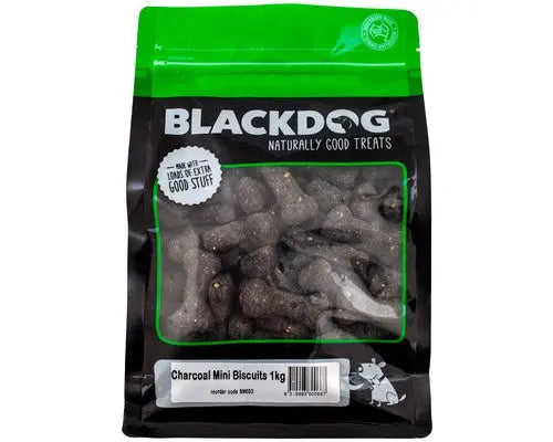 Black Dog – Oven Baked Mini Biscuits – 1kg - Paws & Palettes
