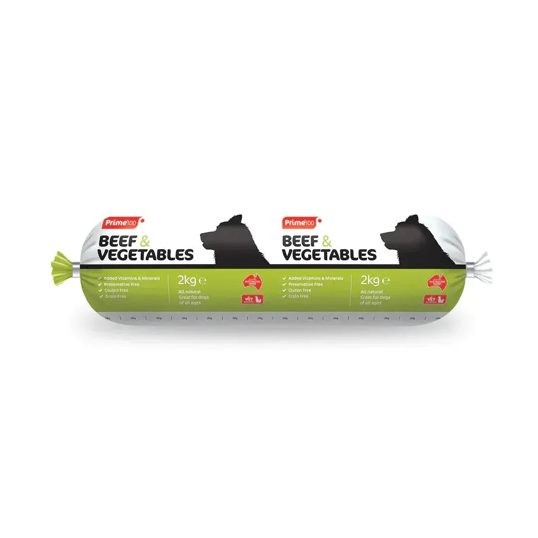 Prime100 – Beef & Vegetables – Cooked Roll Agline