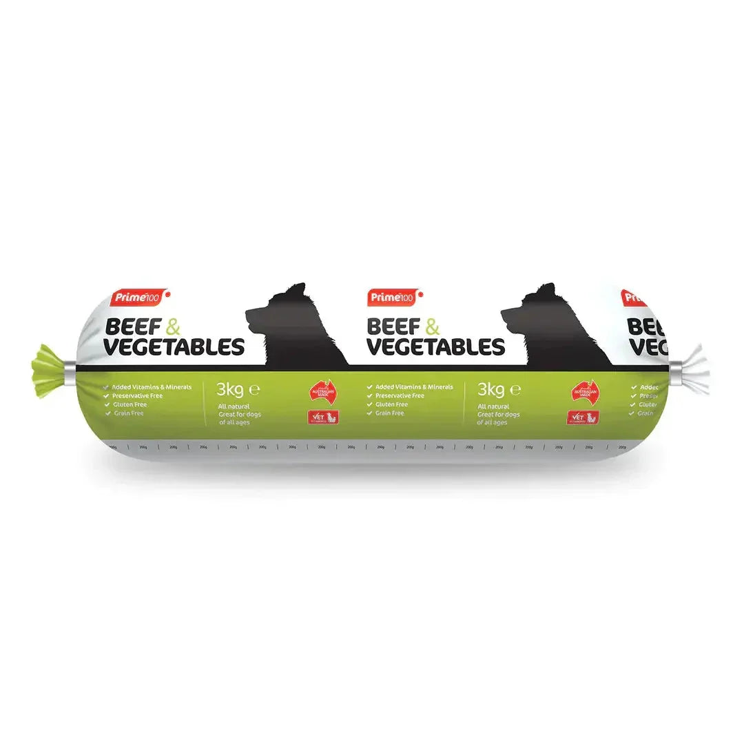 Prime100 – Beef & Vegetables – Cooked Roll Agline