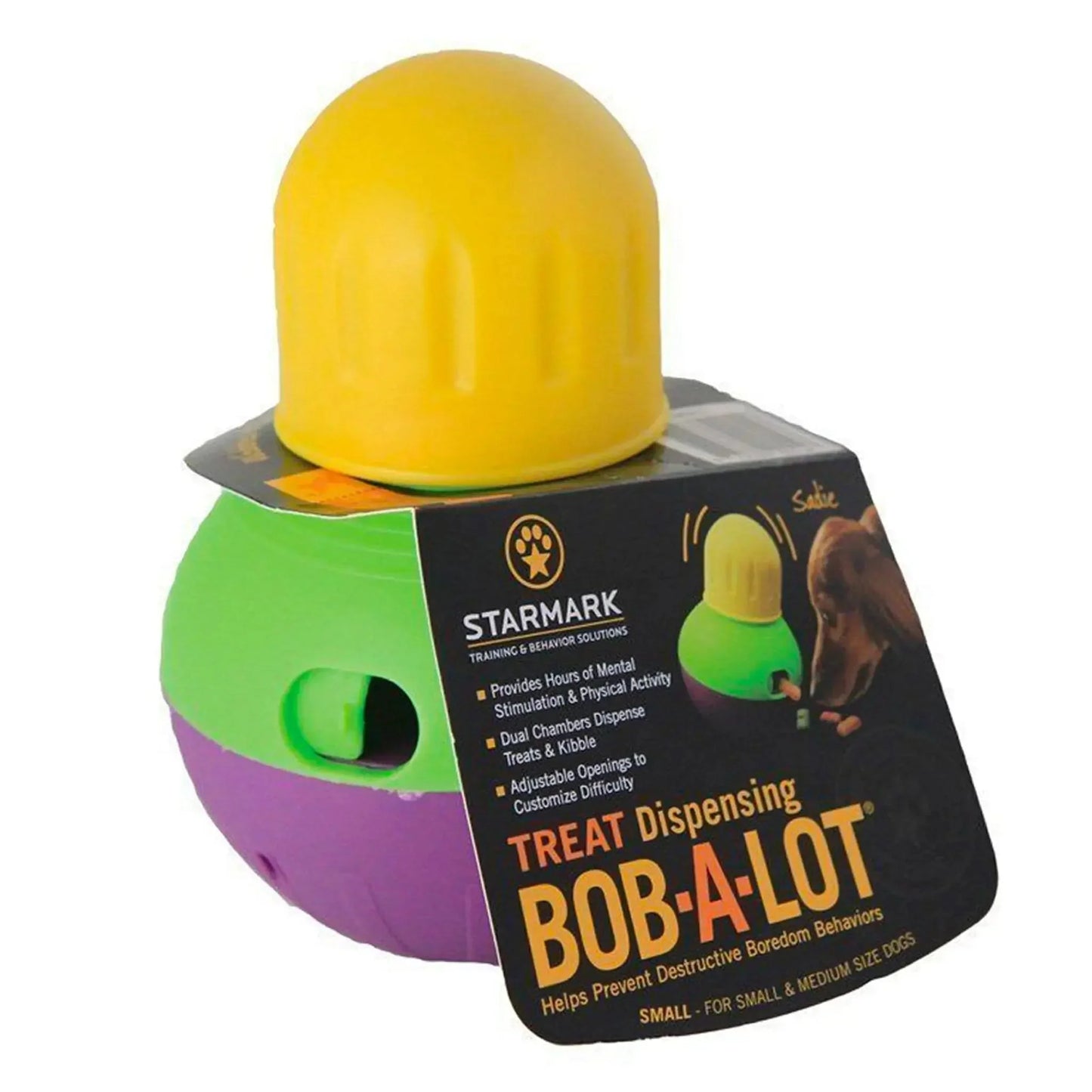 Starmark – Bob A Lot Treat Dispenser Agline