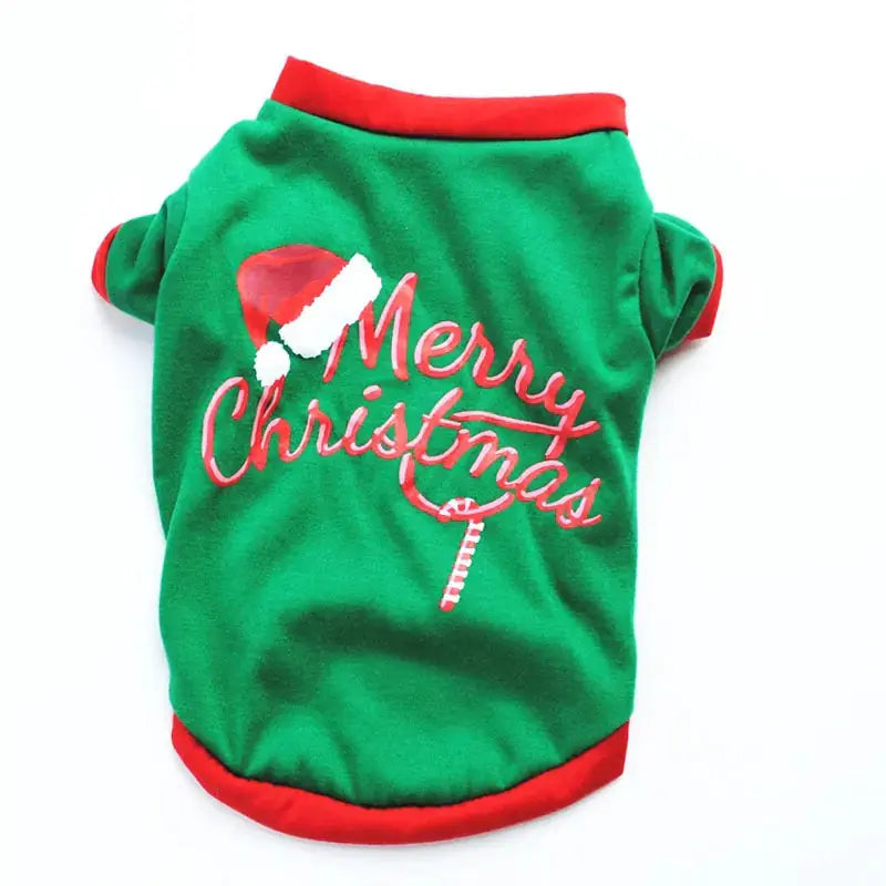 Pet Christmas Vest Shirt - Paws & Palettes
