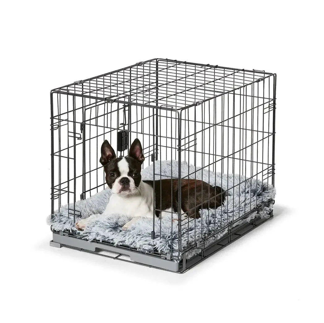 Snooza – Dog – 2 in 1 – Convertible Graphite Training Crate Agline