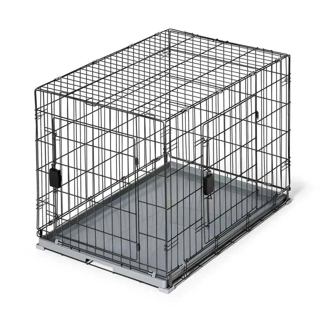 Snooza – Dog – 2 in 1 – Convertible Graphite Training Crate Agline