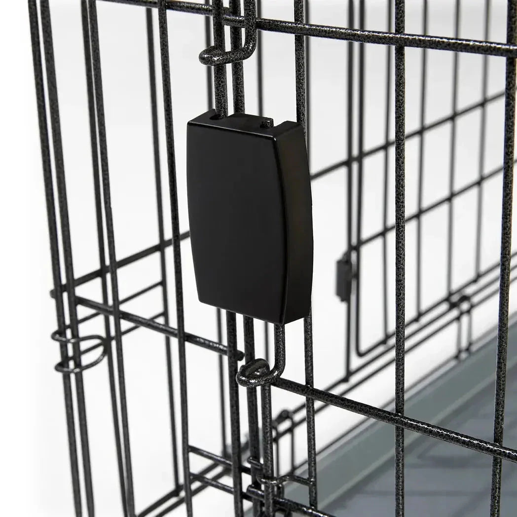 Snooza – Dog – 2 in 1 – Convertible Graphite Training Crate Agline