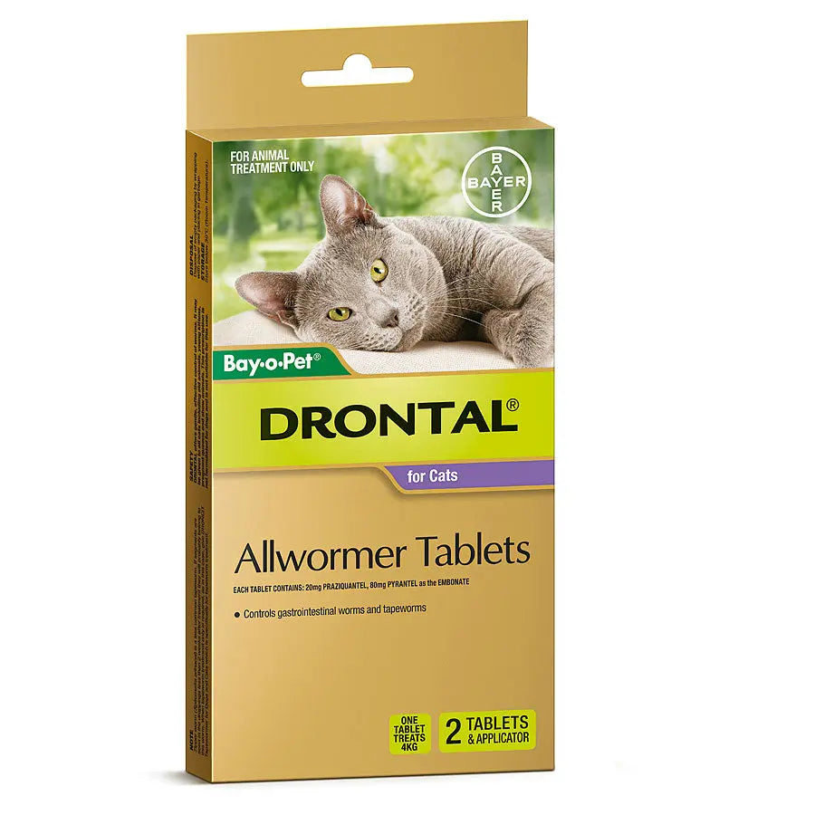 Drontal – Allwormer – Cats & Kittens - Paws & Palettes