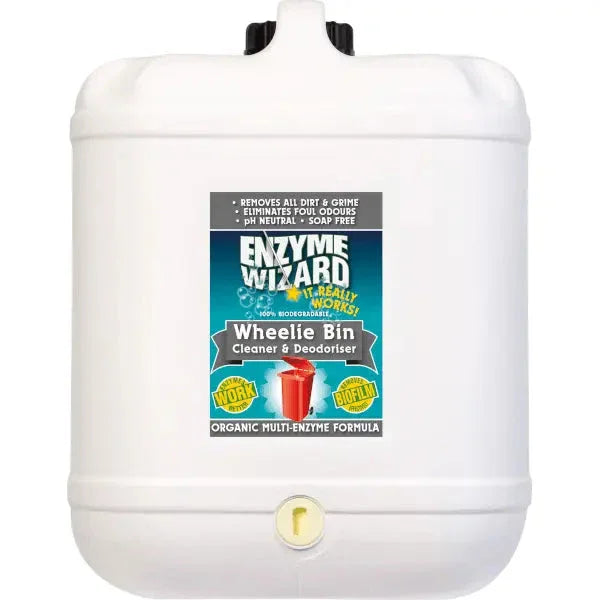 Enzyme Wizard – Wheelie Bin Cleaner & Deodouriser Agline