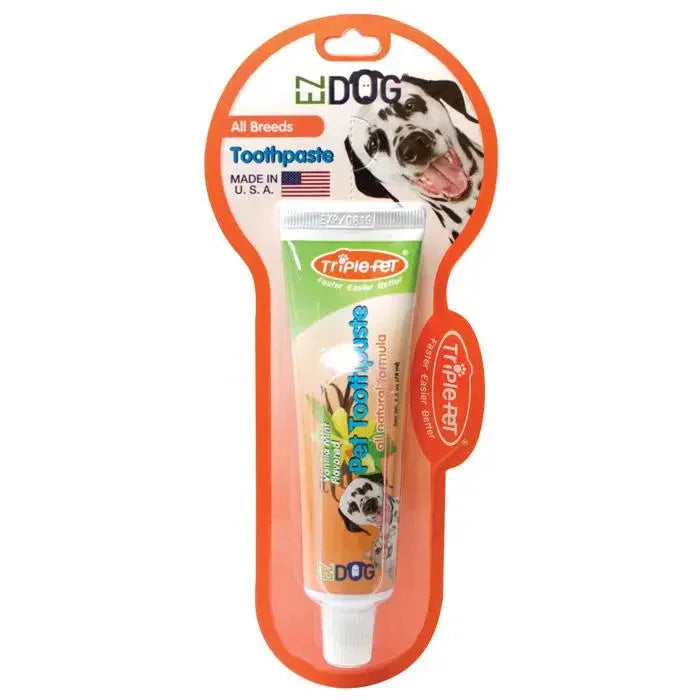 TriplePet EZDOG Pet Toothpaste – Vanilla & Mint Flavour Agline