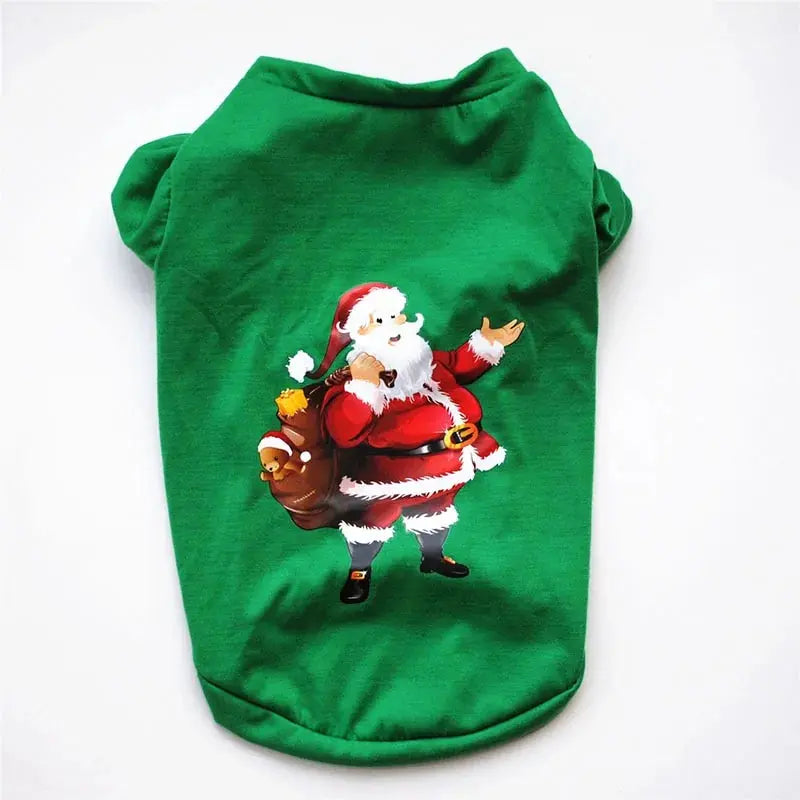 Cotton Christmas Pet Clothes - Paws & Palettes
