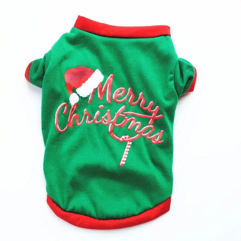 Cotton Christmas Pet Clothes - Paws & Palettes