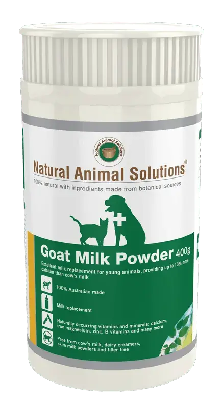 Natural Animal Solutions – Goat Milk Powder - Paws & Palettes