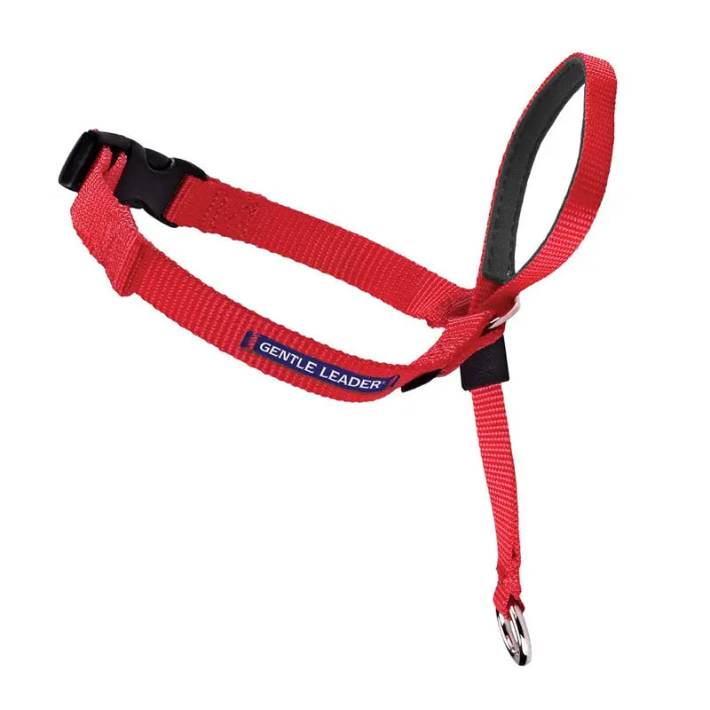 Beau Pets – Gentle Leader – Headcollar – Red - Paws & Palettes