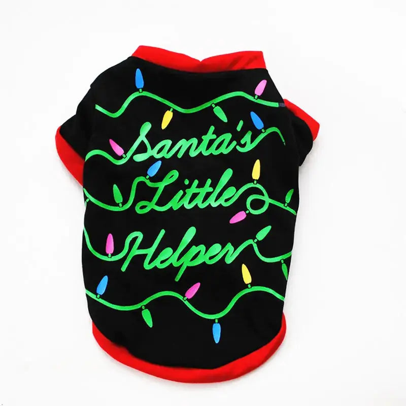 Pet Christmas Vest Shirt - Paws & Palettes