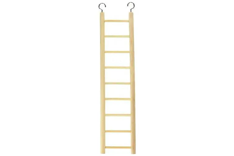 9 Step Wooden Ladder - Paws & Palettes