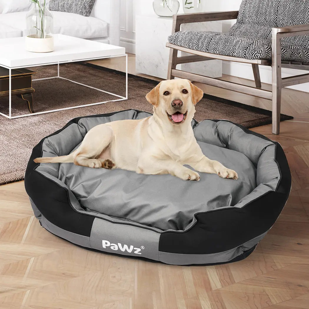 PaWz Waterproof Pet Dog Calming Bed Large - Paws & Palettes