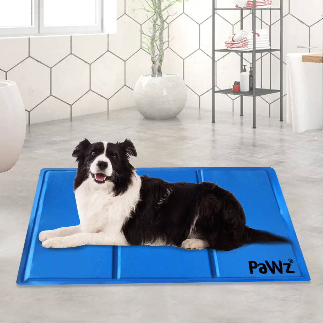 PaWz Pet Cooling Mat Gel Mats Bed Cool Double 9KG - Paws & Palettes