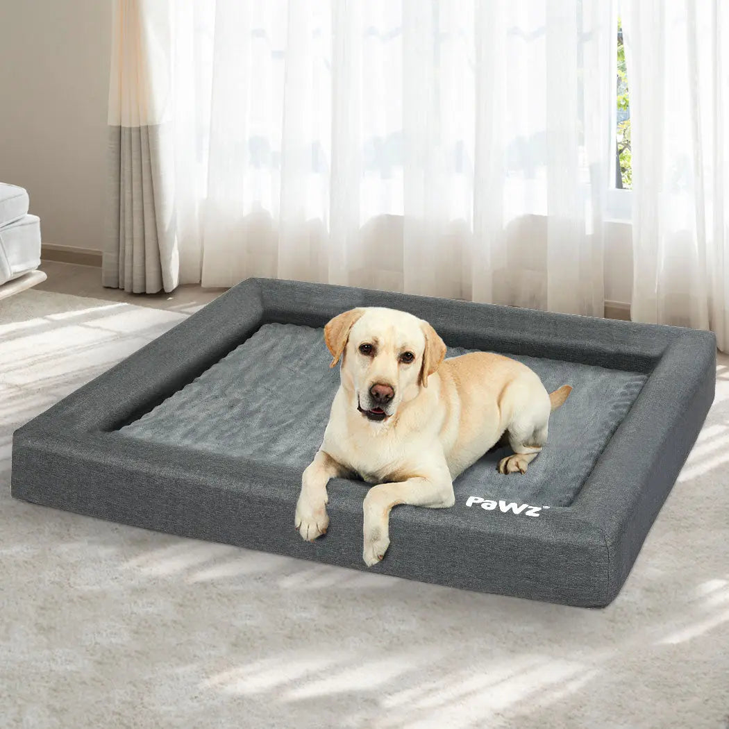 PaWz Memory Foam Pet Bed Calming Dog XL X-Large - Paws & Palettes