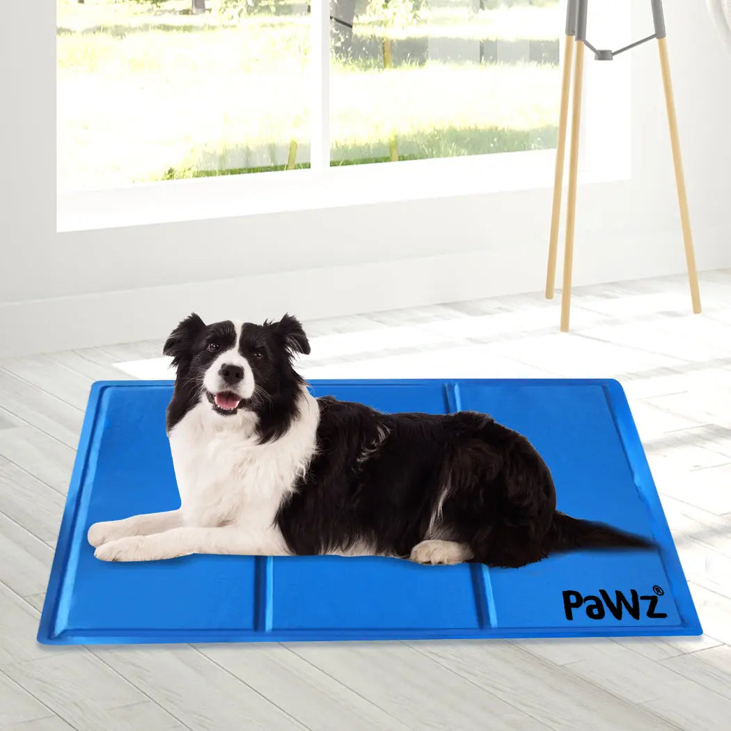 PaWz Pet Cooling Mat Gel Mats Bed Cool Double 9KG - Paws & Palettes