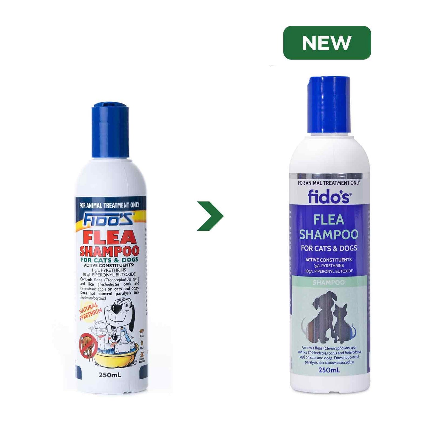 Fido’s – Flea Shampoo Agline