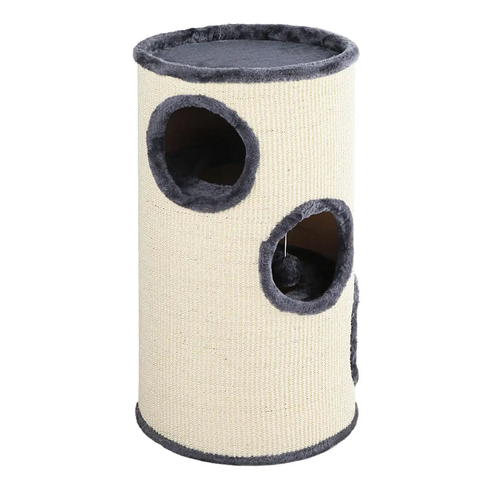 i.Pet Cat Tree 70cm Scratching Post Tower Scratcher Trees Wood Condo House Toys - Paws & Palettes