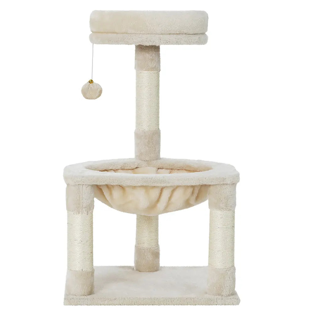 i.Pet Cat Tree 69cm Scratching Post Tower Scratcher Wood Condo Toys House Bed - Paws & Palettes