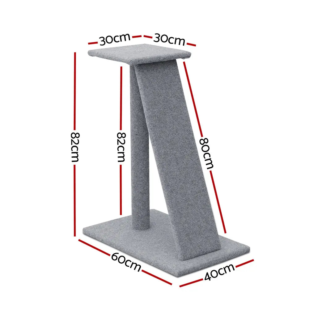 i.Pet Cat Tree 82cm Scratching Post Tower Scratcher Condo Trees Climb House - Paws & Palettes