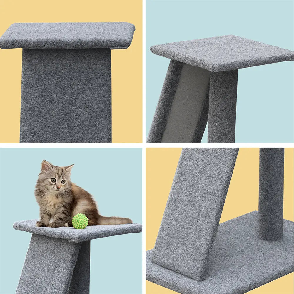 i.Pet Cat Tree 82cm Scratching Post Tower Scratcher Condo Trees Climb House - Paws & Palettes