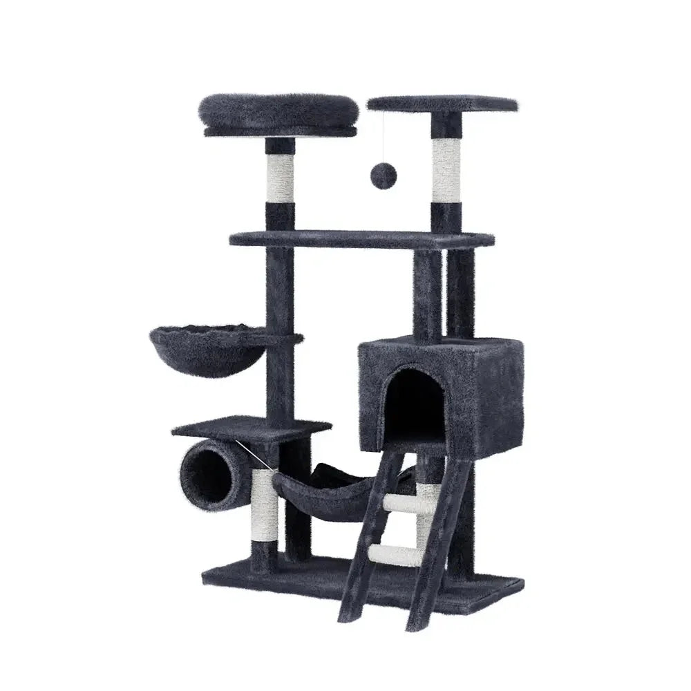 i.Pet Cat Tree 144cm Tower Scratching Post Scratcher Wood Condo Toys House Bed Dropshipzone