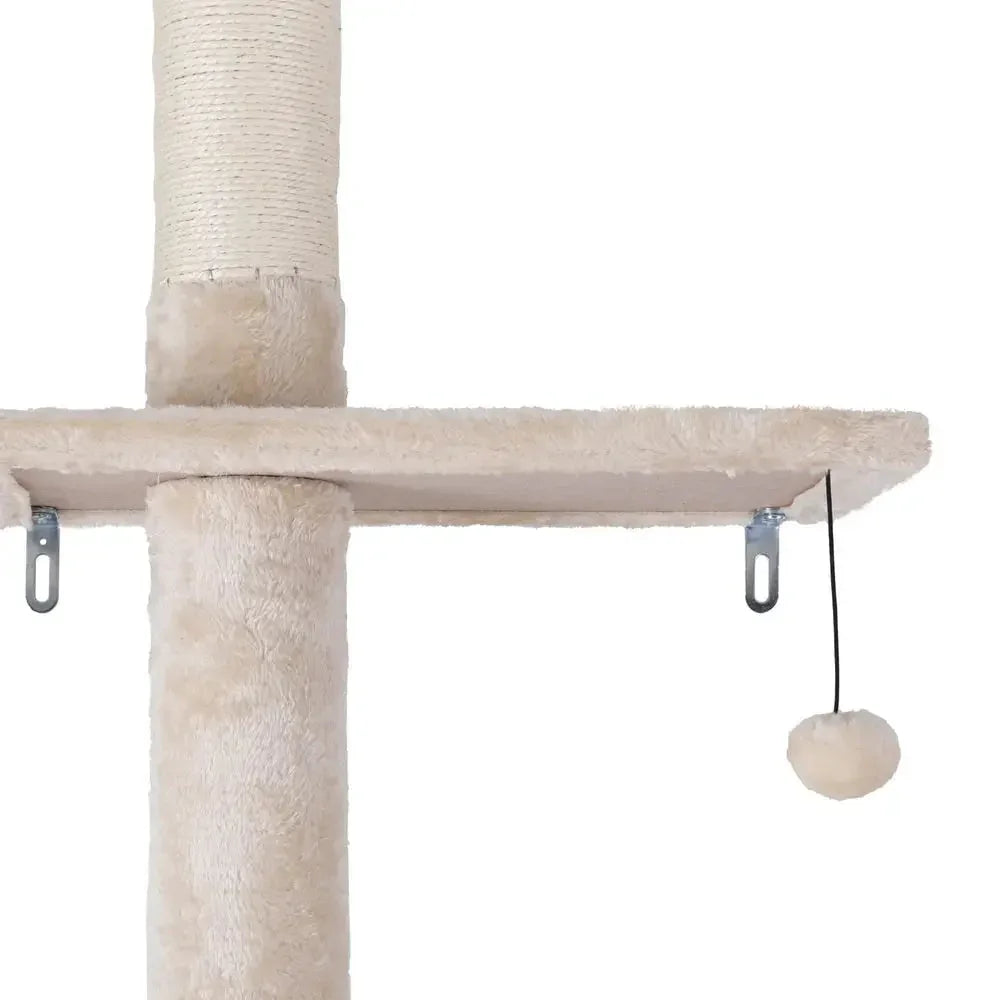 i.Pet Cat Tree 290cm Tower Scratching Cats Post Scratcher Floor to Ceiling Bed Dropshipzone