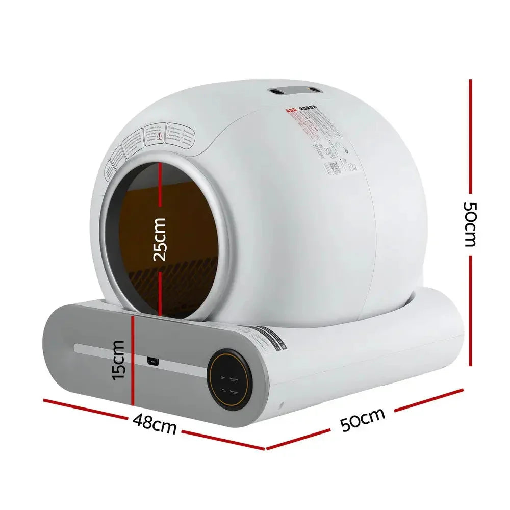 i.Pet Automatic Cat Litter Box Self-Cleaning Large Smart Toilet Tray App Control 9L Dropshipzone