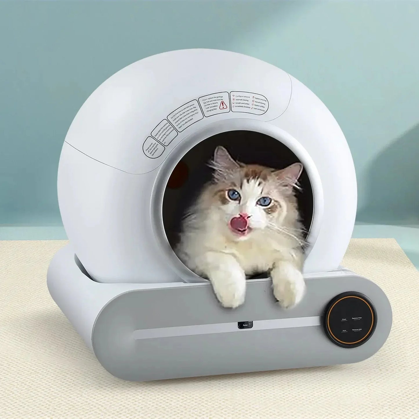 i.Pet Automatic Cat Litter Box Self-Cleaning Large Smart Toilet Tray App Control 9L Dropshipzone