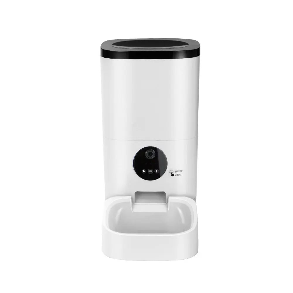 i.Pet Automatic Pet Feeder 6L Wifi Camera Dog Cat Smart Food Dispenser Timer - Paws & Palettes