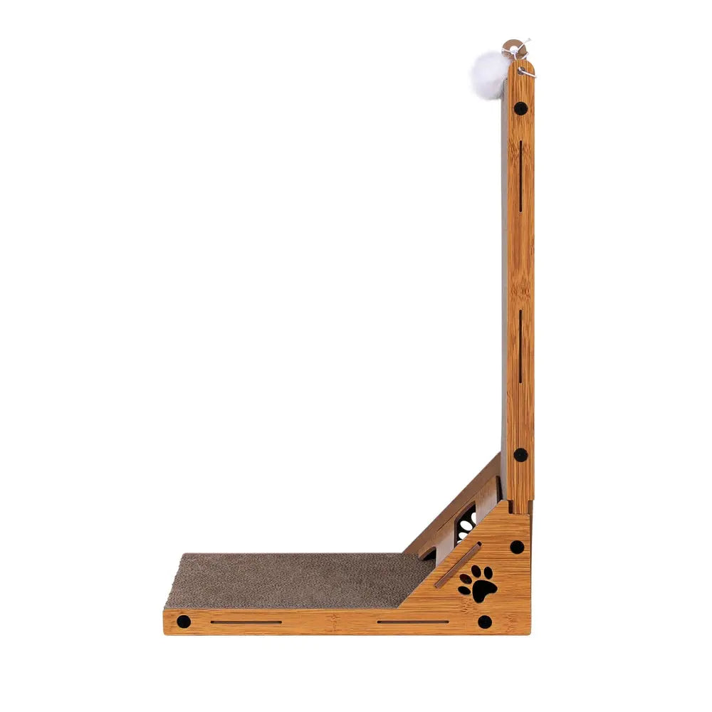 i.Pet Cat Scratching Board Scratcher Cardboard Kitten Indoor Climbing Toy Catnip - Paws & Palettes