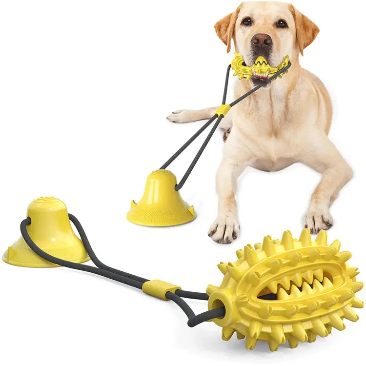 Yellow Suction Toy - Paws & Palettes