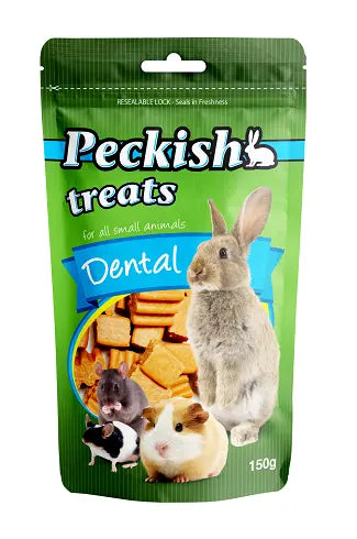 Peckish – Small Animal Treats – Dental - Paws & Palettes
